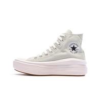 Chaussures pour Femme - Converse - Chuck Taylor All Star Move - Gris - Lacets - Plat - Textile 38