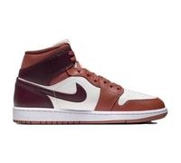 Chaussures pour Femme - NIKE - Air Jordan 1 Mid - Cuir - Lacets - Blanc BQ6472-200 36 1/2