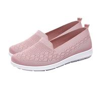 Chaussures pour femme orthopédiques respirantes légères, pour diabétiques, décontractées, orthopédiques, avec support pour arc, baskets pour femme, tennis d'été, doux, course à pied, chaussures, rouge