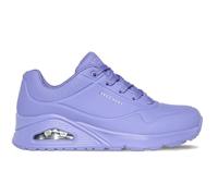 Chaussures pour Femme SKECHERS Uno - Stand On Air Rose - Lacets - Plat - Textile 37