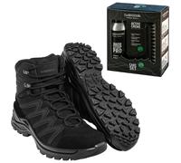 Chaussures pour femmes Innox Pro GTX Mid TF Black + Care Set pour le nettoyage des chaussures Lowa - Ensemble 37