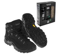 Chaussures pour femmes Renegade GTX MID Lowa - Deep Black + Care Set pour le nettoyage des chaussures Lowa - Ensemble 43,5