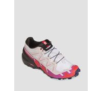 Chaussures Pour Femmes Salomon Speedcross 6 L41743200-white-sparkling-grape-fiery-red 37 1/3