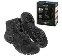 Chaussures pour femmes Zephyr GTX MID TF Black + Care Set pour le nettoyage des chaussures Lowa - Ensemble 39,5