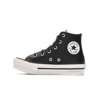 Converse Baskets montantes enfant Chuck Taylor All Star Eva Lift Leather Foundation Hi in Noir 28 1/2