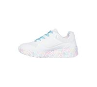 Chaussures pour garçons - SKECHERS - Uno Lite - Blanc - Lacets - Plat 36