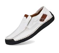 Chaussures pour homme en cuir de soja à enfiler, légères, version coréenne | Cuir de soja respectueux de l'environnement pour plus de confort, design coréen pour le style. Idéales pour la marche et les