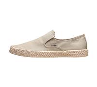 Chaussures pour homme sans lacets, en toile, avec semelle plate, espadrilles unies, basses, à embouchure basse, décontractées, coupe ample, pour les vacances, la plage, les promenades, chaussures de