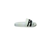 Chaussures pour hommes Gcds Chaine logo Sliders blanc-noir WHITE 45