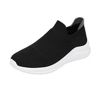 Chaussures pour Hommes Urban Sneakers Mode Orthopédiques Pied Large Ultra Confortables Plein sans Lacets Slip Baskets Idéales L'extérieur