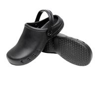 Chaussures pour Infirmières Femme Chaussures Médicales Confortables Imperméables Antidérapantes pour Soignants, Sabots Chirurgicaux Chaussures d'Hôpital Respirantes Légeres et Orthopédiques(B,37-38)