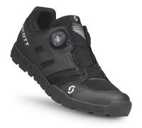 Scott Sport Crus-r Flat Boa Mtb Shoes Noir EU 47 Homme Black / Silver
