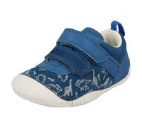 Chaussures Pré-Marche Ultra-Flex En Nubuck Cuir Pour Garçons Dinosaure - Roar