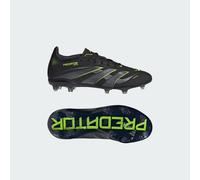 Chaussures Predator Elite Terrain souple Enfants Core Black / Iron Metallic / Lucid Lemon 32