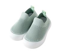 Chaussures Premiers Pas Bébé Fille Garçon 0-36 Mois Basket Bebe Fille Semelle Epaisse Sandales Bébé Fille été Confortable Plates Doux Chic Creux Fashion Pas Cher Casual Plage (12-18 Mois, Vert)