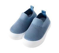 Chaussures Premiers Pas Bébé Fille Garçon 0-36 Mois Basket Bebe Fille Semelle Epaisse Sandales Bébé Fille été Confortable Plates Doux Chic Creux Fashion Pas Cher Casual Plage (12-18 Mois, Bleu)