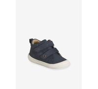 Chaussures premiers pas bébé scratchs marine 22
