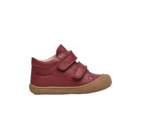 Chaussures premiers pas en cuir cocoon vl rouge-marron- 25