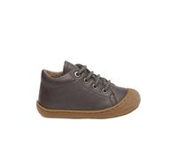 Chaussures Premiers Pas En Cuir Doublés En Laine Cocoon Anthracite- 24