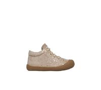 Chaussures premiers pas en suède cocoon beige-platin- 19