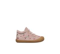 Chaussures premiers pas en suède cocoon embr.cherry rose- 22