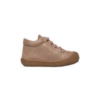 Chaussures premiers pas en suède lamé cocoon rose antique- 20