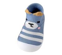 Chaussures Premiers Pas pour Tout-Petits Antidérapantes Souple Semelle Caoutchouc Chaussons de Maison Pantoufle d'intérieur pour Apprendre à Marcher Chaussure Four Saisons Disponibles