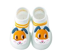 Chaussures Premiers Pas pour Tout-Petits Antidérapantes Souple Semelle Caoutchouc Chaussures D'intérieur Jeunes Enfants Adorables Douces et élégantes Bottes Chaud Premiers Pas Antidérapant