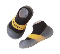 Chaussures Premiers Pas pour Tout-Petits Respirant avec Semelle Caoutchouc Chaussons de Maison Pantoufle d'intérieur pour Apprendre à Marcher Chaussure d'apprentissage pour bébé