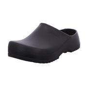 Chaussures professionnelles de type suédois Super Birki en polyuréthane noir avec semelle en liège et lin, Noir, 26.5 cm