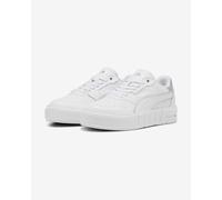 Chaussures Puma Cali Court Metallic blanc pur gris argent femme - 40