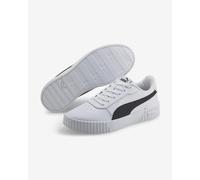 PUMA Femme Carina 2.0 Basket, Puma White Puma Black Puma Silver, 36 EU