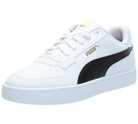 PUMA Baskets Caven 2.0 pour homme, Puma Blanc-Puma Noir-Or, 44.5 EU