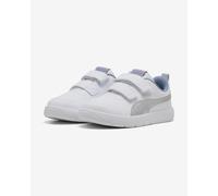 Chaussures Puma Courtflex V3 Space Belle blanc gris enfant - 34