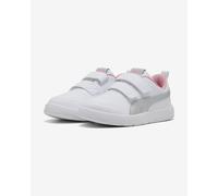 Chaussures Puma Courtflex V3 Space Belle blanc gris rose enfant - 34