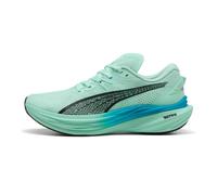 Chaussures Puma Deviate Nitro 3 Vert Bleu AW25, Taille 42,5 - EUR
