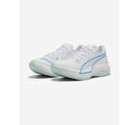 Chaussures Puma Deviate NITRO Elite 3 blanc bleu femme - 37.5