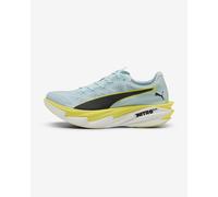 PUMA Chaussures Deviate Nitro Elite 4 Femme Bleu/Jaune/Noir Taille 40,5 2026