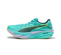 Chaussures Puma Deviate NITRO Elite 4 HYROX Vert Jaune AW26, Taille 44,5 - EUR