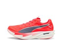 Chaussures Puma Deviate NITRO Elite 4 Rouge Blanc AW26, Taille 40,5 - EUR