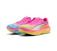 Chaussures Puma Deviate NITRO Elite 4 Showtime Rose Jaune SS26, Taille 45 - EUR
