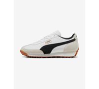 PUMA Baskets basses 'Easy Rider' gris clair / noir / blanc, Taille 44