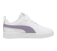 Chaussures Puma Enfant 385836 33 Rickie Ps Blanc Sneakers Originales Neuves Cuir