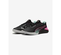Chaussures Puma Fuse 4.0 noir pur rose turquoise femme - 41
