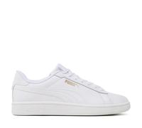 Chaussures PUMA Homme Smash 390987 01 L Blanc Cuir Baskets v2 Formateurs Neuf