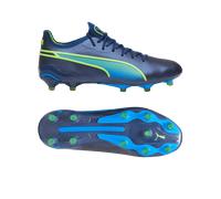 PUMA Mixte King Ultimate FG/AG Chaussure de Piste d'athlétisme, Persian Blue Pro Green Ultra Blue, 44.5 EU