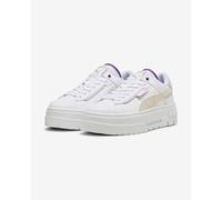 Chaussures Puma Mayze Crashed blanc pur rose beige femme - 39