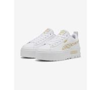 Chaussures Puma Mayze Wild blanc beige enfant - 37.5