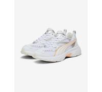 Chaussures Puma Morphic blanc gris orange - 44