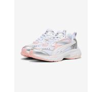 Chaussures Puma Morphic blanc gris rose - 42